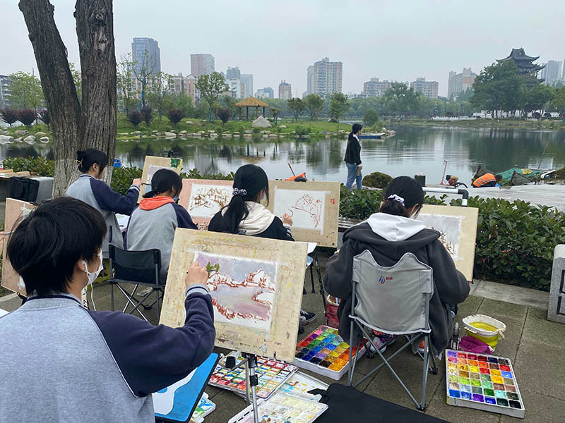 重煥時代青春 武漢紫陽公園“大湖＋”正式開園開館