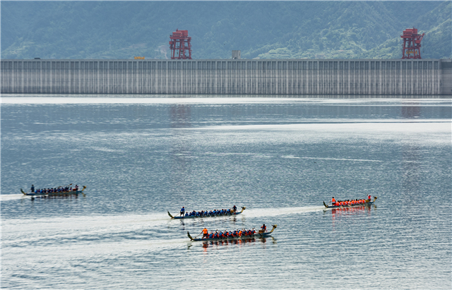 【湖北】【客戶稿件】湖北秭歸：屈原故里龍舟競渡 端午佳節情寄哀思