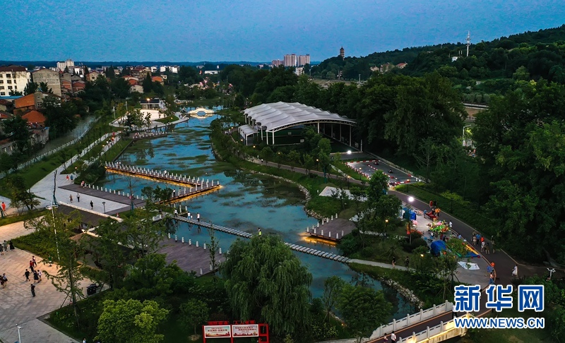 湖北南漳：隱于鬧市中的濕地之美