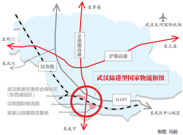 武漢獲批建設陸港型國家物流樞紐_fororder_01