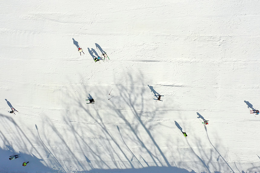 湖北保康：開啟冬季“滑雪季”