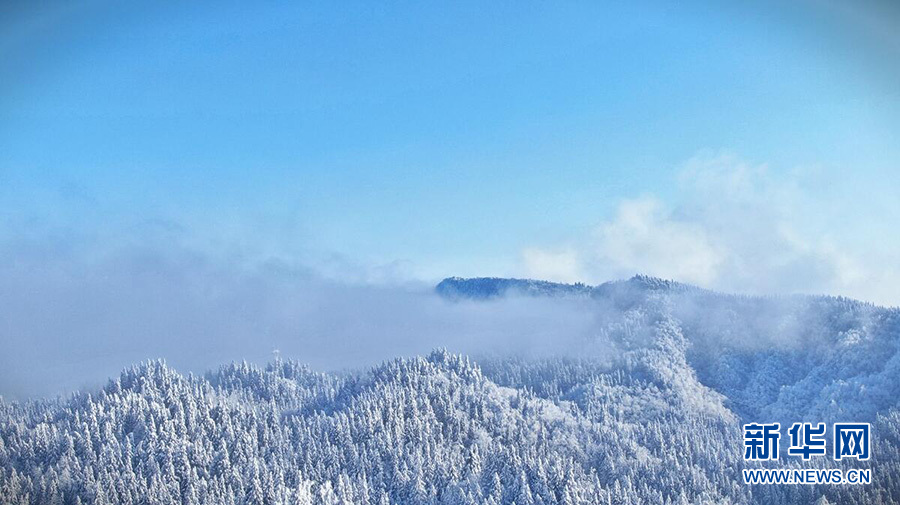 鄂西“雪國” 水墨咸豐