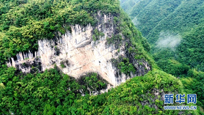 湖北漳河大峽谷雲海翻騰似仙境