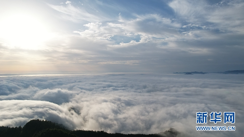 日出薤山 雲海美如幻