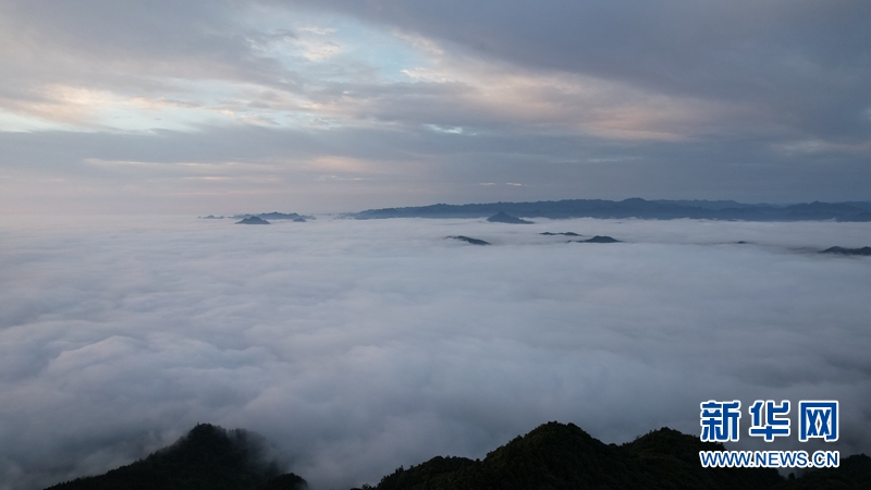 日出薤山 雲海美如幻