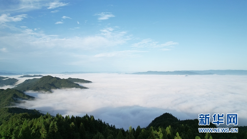 日出薤山 雲海美如幻