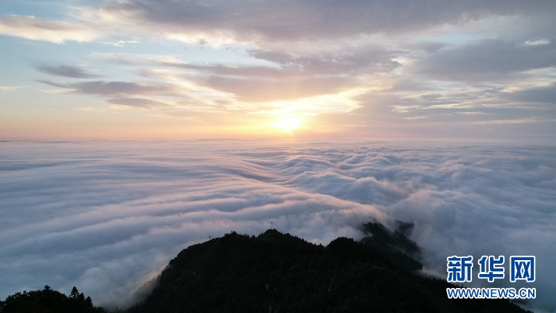 日出薤山 雲海美如幻