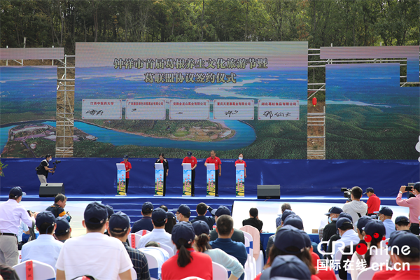 湖北鐘祥市首屆葛根養生文化旅遊節開幕_fororder_圖片10