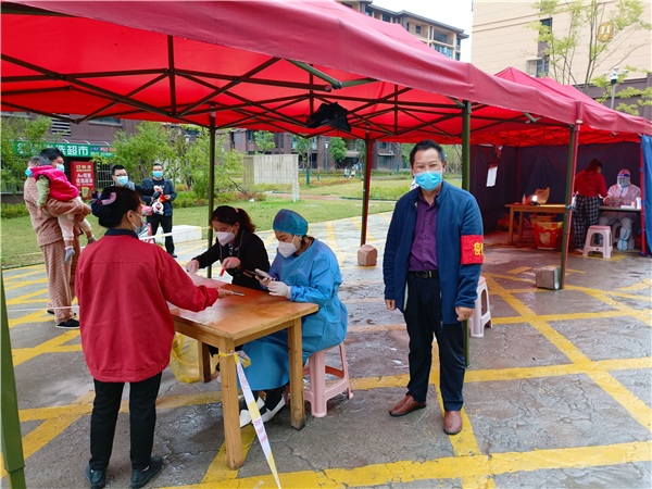 志願者 為打贏湖北省恩施市疫情防控攻堅戰匯聚起磅薄力量_fororder_圖片4