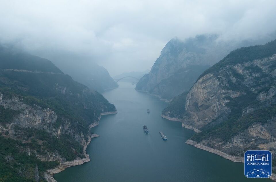 湖北宜昌：煙雨三峽