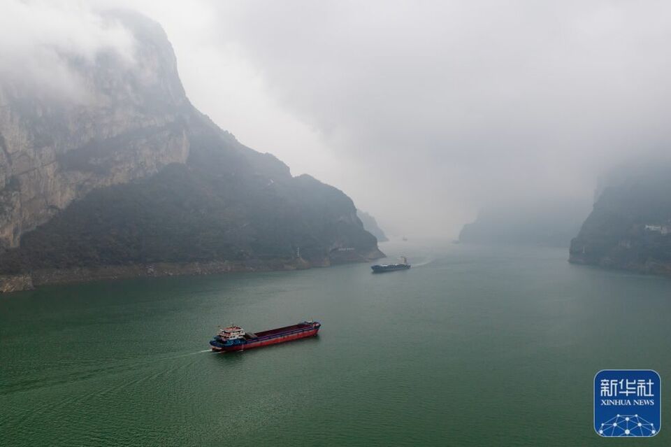 湖北宜昌：煙雨三峽