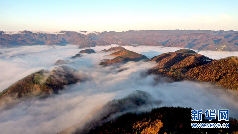 湖北南漳：雲海翻騰山鄉美