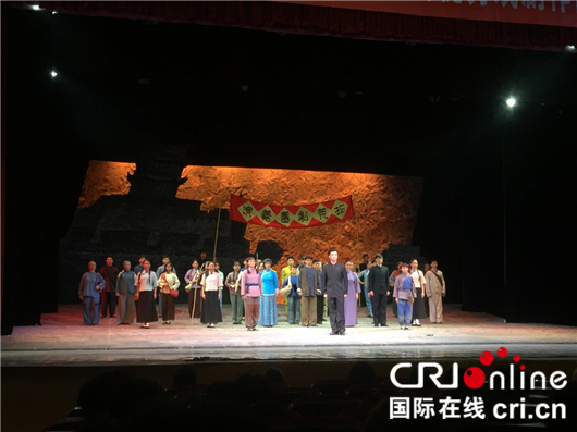 【湖北】【CRI原創】優秀戲劇作品《黃河絕唱》在武漢上演