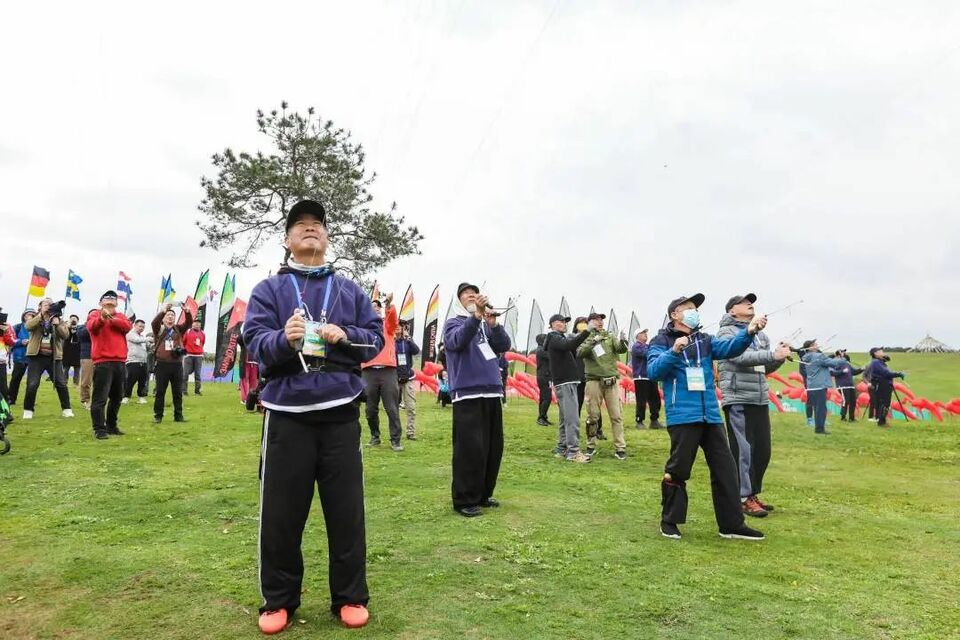 全國運動風箏錦標賽在武漢黃陂開賽