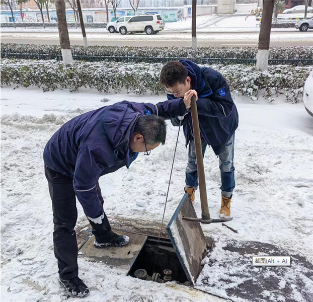 全體動員戰冰雪 荊門水務在行動_fororder_圖片4