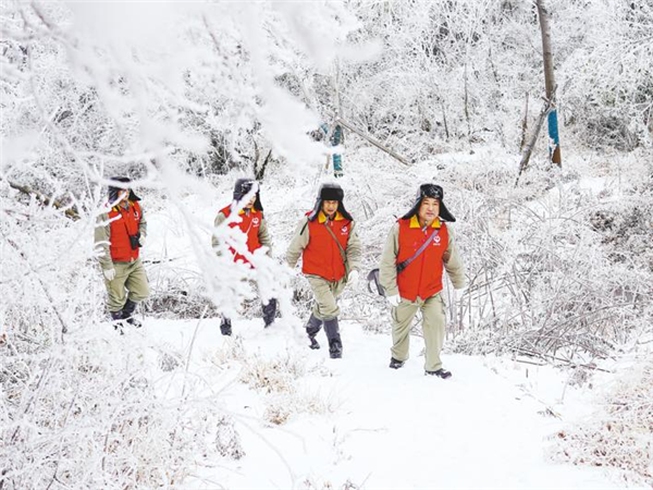 戰冰雪 保暢通 護平安——湖北省最大限度減少雨雪天氣帶來的不利影響_fororder_01