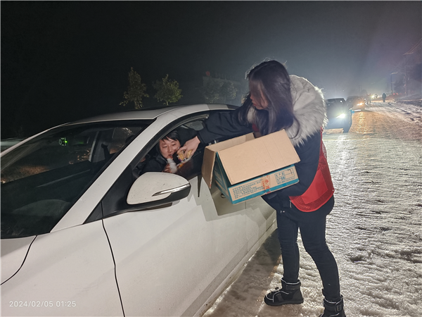 歸途有“福” 溫暖同行 麻城市福田河鎮積極應對雪災_fororder_圖片17