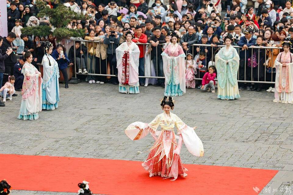 武漢園博園漢口裏花朝節開幕