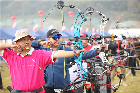 【湖北】【供稿】2019聖境山全國射箭比賽在荊門東寶舉行