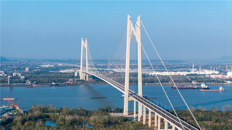 南京新生圩長江大橋：千米長虹 飛躍金陵_fororder_圖片41