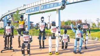 三組“密碼”托起人形機器人湖北速度