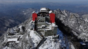 雪後初霽 武當山迎今冬首場絕美雪景
