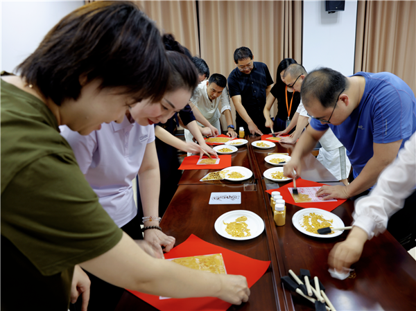 荊門市委黨校黨外班開展非遺拓印活動慶祝教師節_fororder_圖片9