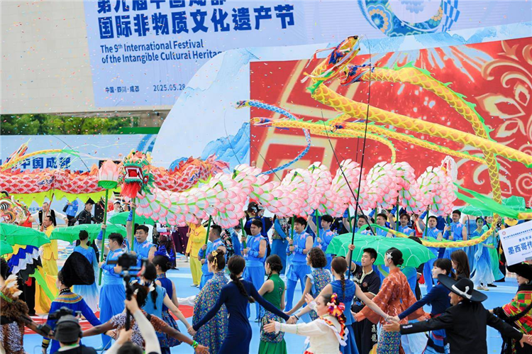 湖北非遺閃耀第九屆成都國際非物質文化遺産節_fororder_01