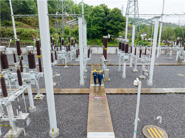 湖北咸寧：科技賦能變電運維 無人機跑出巡檢“加速度”_fororder_圖片80