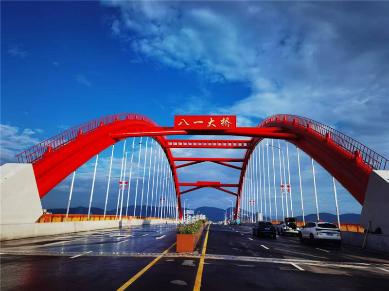 激活富水“黃金水道” 湖北陽新八一大橋建成通車_fororder_圖片18