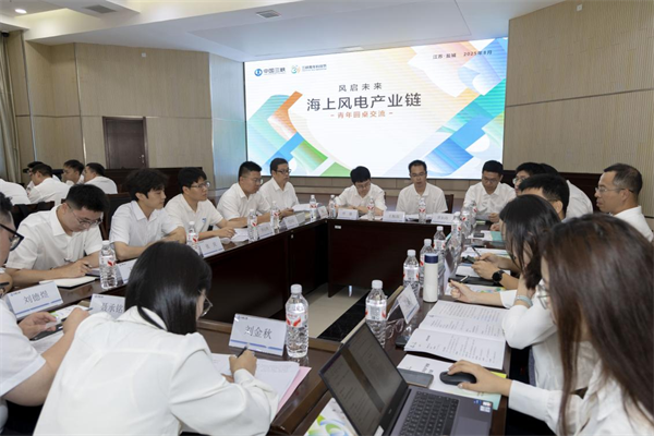 三峽集團海上風電産業鏈青年圓桌交流活動在江蘇舉辦_fororder_53