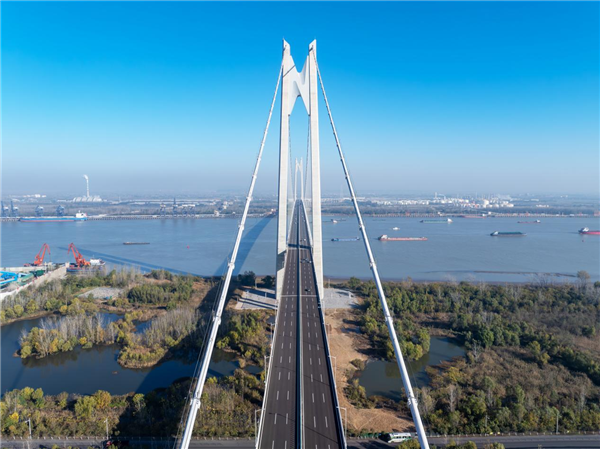 南京新生圩長江大橋正式通車_fororder_圖片36