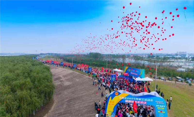 3000人丈量長江堤 武漢江夏這場徒步賽 讓“綠水青山” 看得見摸得著_fororder_圖片44