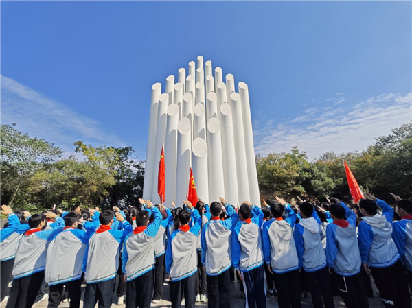 中山艦博物館與江夏四中聯合開展黨團共建活動 傳承紅色精神_fororder_圖片79