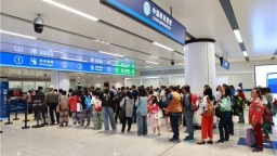 三峽機場口岸出入境客流量創新高 提前75天突破2024年全年水準