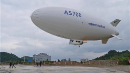 鄂産載人飛艇商業化運營“乘風起飛”