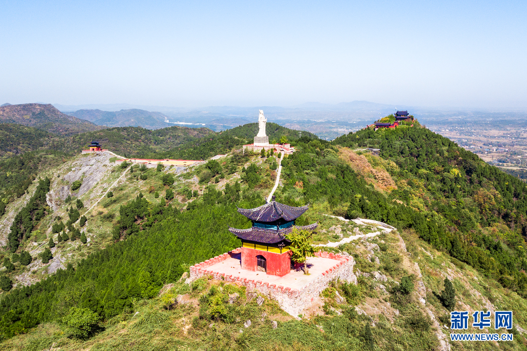 航拍安陸白兆山 尋太白遺風