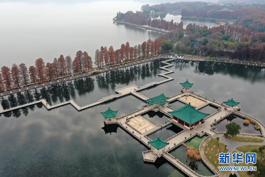 湖北武漢：初冬東湖