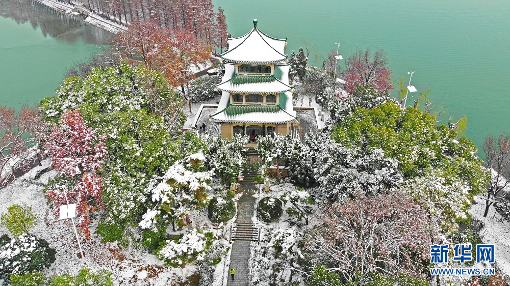 雪後東湖 如詩如畫 宛如仙境