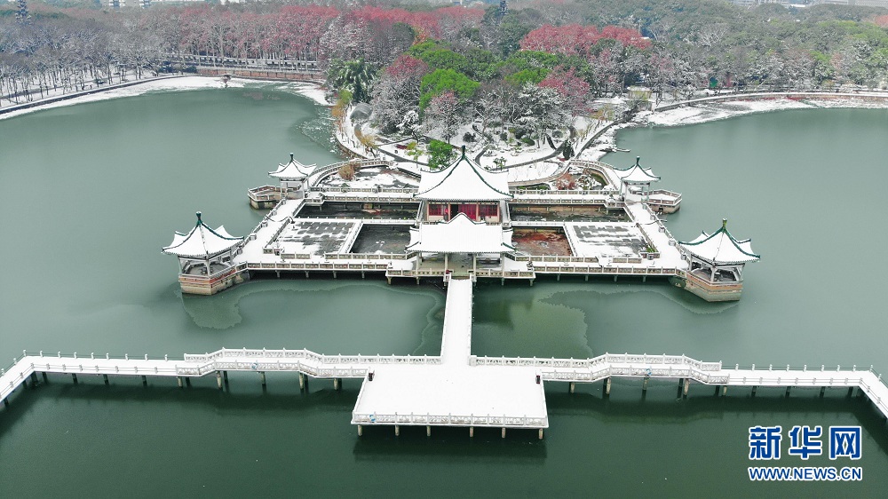 雪後東湖 如詩如畫 宛如仙境