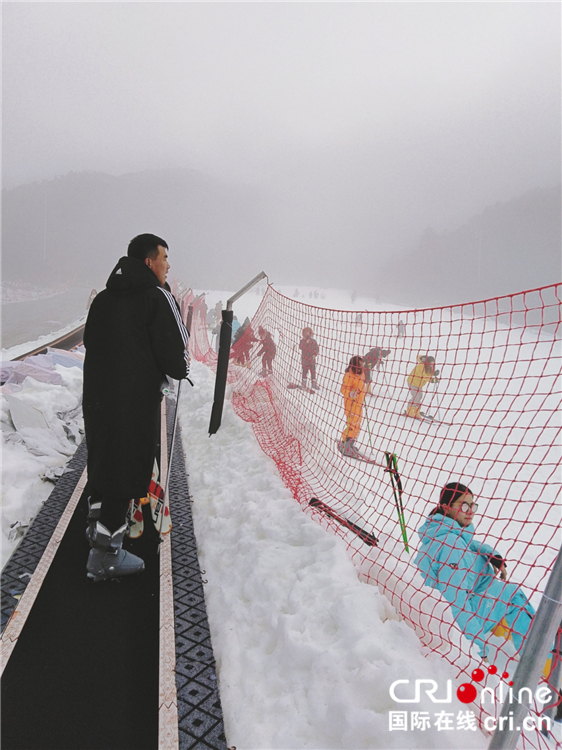 【湖北】【CRI原創】湖北咸寧：九宮山滑雪場已完成改造升級