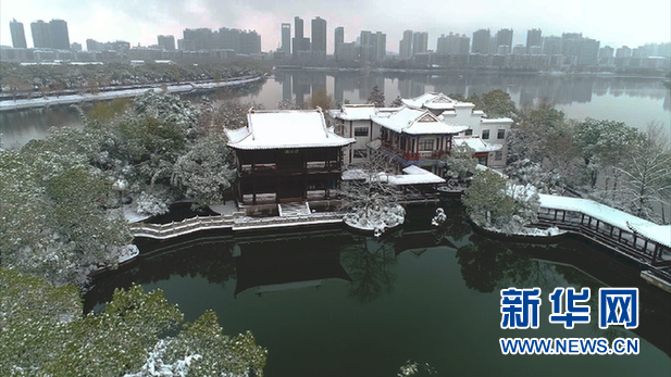 雪漫黃石 銀裝素裹