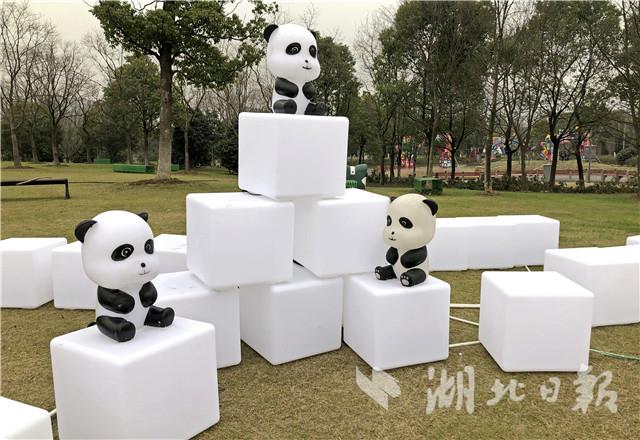 武漢園博園第四屆花燈會11日試運營
