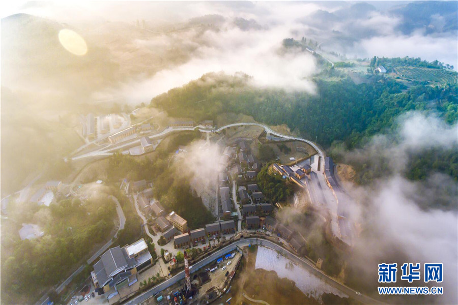 山水作畫 民俗著色 湖北竹溪神來之筆點“活”網紅村
