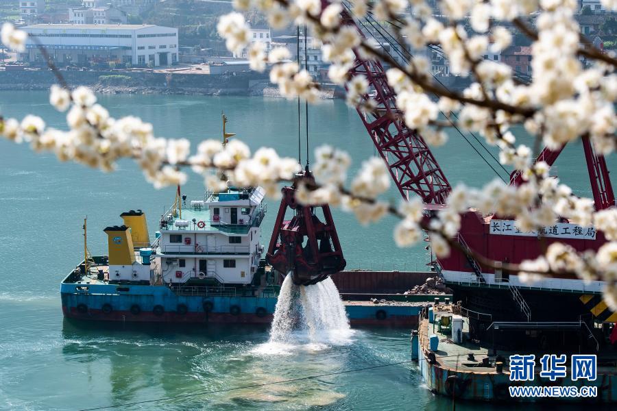 三峽航道整治忙