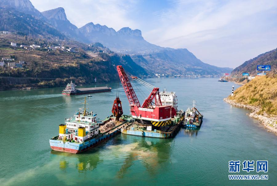 三峽航道整治忙