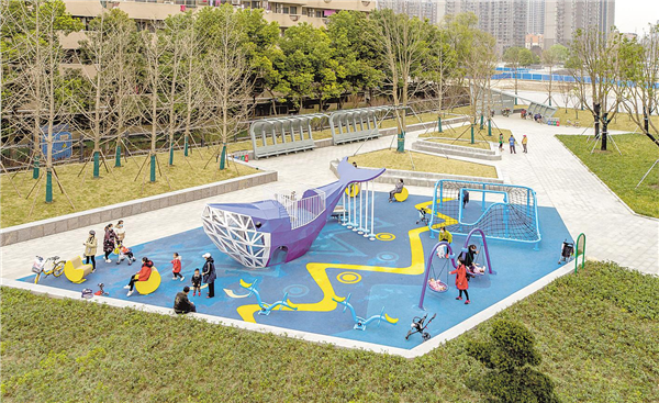 武漢今年再建百座口袋公園_fororder_01