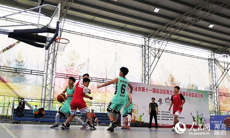 籃球小子打頭陣 武漢市第十一屆運動會揭開戰幕
