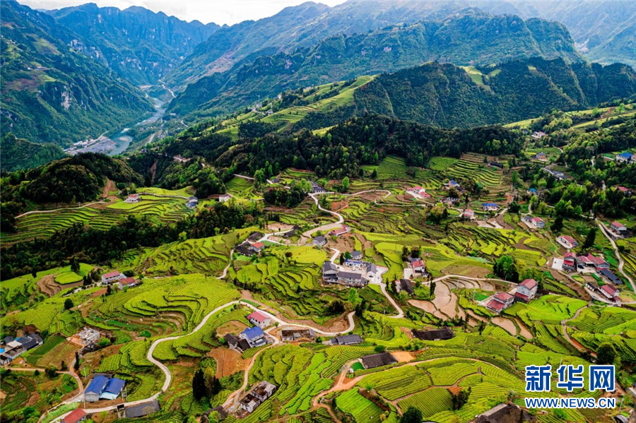鄂西山區梯田景觀獨具特色