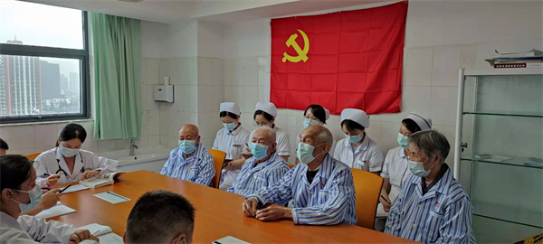 92歲老黨員患者走進荊門市第一人民醫院“紅色”課堂_fororder_圖片1